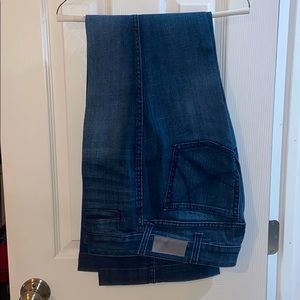 Arhat Denim Flare Jeans(Dark wash)